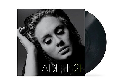 ADELE: 21 LP 1x PRETO + Revista Rolling Stone UK
