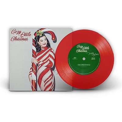 KATY PERRY: Cozy Little Christmas (Amazon Exclusive) LP 1X 7'' VERMELHO/VERDE