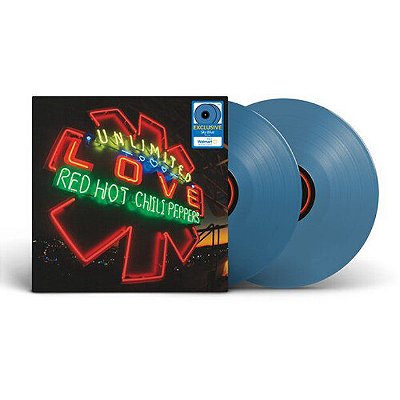 RED HOT CHILI PEPPERS: Unlimited Love (Walmart Exclusive)  LP 2X AZUL NAVY