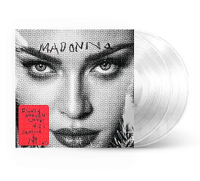 MADONNA: Finally Enough Love (HMV Exclusive) LP 2X CLEAR