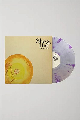 SHE & HIM: Volume One (Urban Outfitters Exclusive) LP 1x Clear/Purple Splatter