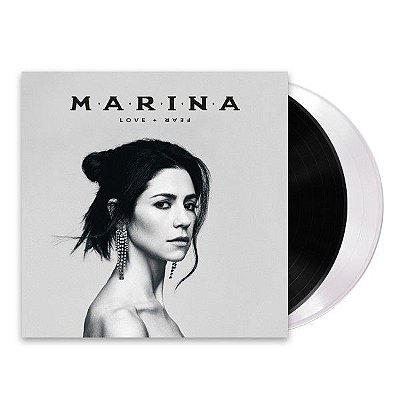 MARINA: LOVE + FEAR (Limited Edition) LP 2X Preto/Branco