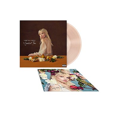 CARLY RAE JEPSEN: The Loneliest Time (Webstore Exclusive) LP 1X Crystal Rose + CARD AUTOGRAFADO