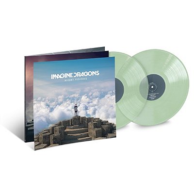 IMAGINE DRAGONS: Night Visions - 10th Anniversary Edition (Websote Exclusive) LP 2x Coke Bottle Clear