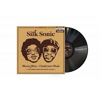 BRUNO MARS + ANDERSON PAAK: Silk Sonic - An Evening With Silk Sonic (Webstore Exclusive) LP 1x PRETO