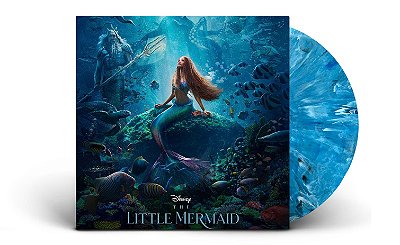 The Little Mermaid / A Pequena Sereia: (Live Action) (Walmart Exclusive) LP 1x Clear & Sky Blue Swirl