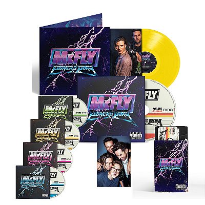 MCFLY: Power To Play (Webstore Exclusive) - Bundle CD + LP + K7 + Card Autografado