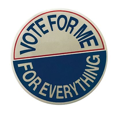 TAYLOR SWIFT: Pin Vote For Me For Everything (Webstore Exclusive) - Importado