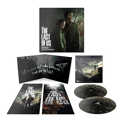 THE LAST OF US: Season 1 - Soundtrack from the HBO Original Series (Mondo Exclusive) LP 2x Brown/Beige Marble
