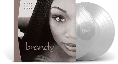 BRANDY: Never Say Never - LP 2x Clear