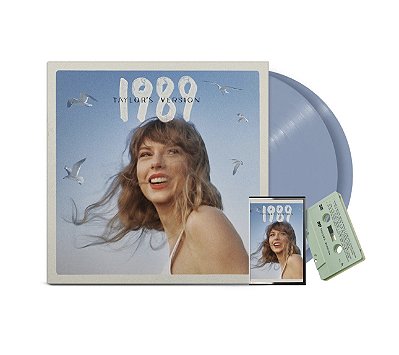TAYLOR SWIFT: 1989 (Taylor's Version) - Bundle LP + Fita Cassete Importada