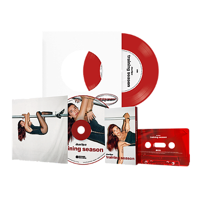 DUA LIPA: Training Season (Webstore Exclusive) Bundle  LP 1x 7" + CD Single + Fita Cassete