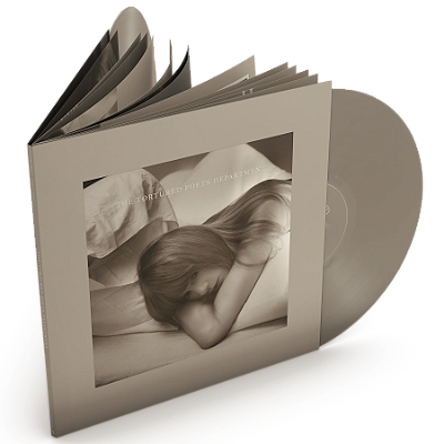 TAYLOR SWIFT: The Tortured Poets Department + Bonus Track "The Bolter" - LP 2x Parchment Beige