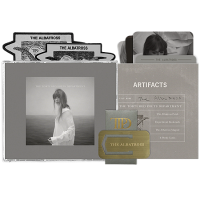 TAYLOR SWIFT: The Tortured Poets Department - Collector's Edition Deluxe CD + Bonus Track "The Albatros"
