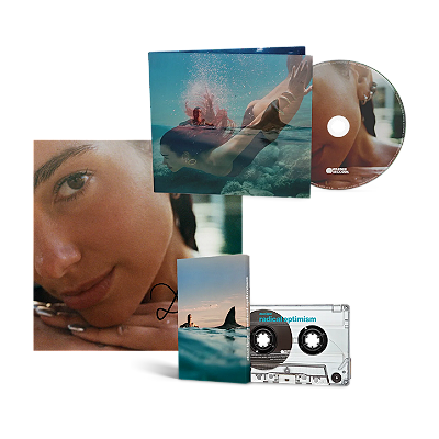DUA LIPA: Radical Optimism (Webstore Exclusive) Bundle  - CD Standard Importado + Fita Cassete + Insert Autografado