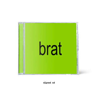 CHARLI XCX:  Brat Signed CD (Webstore Exclusive) - CD Autografado