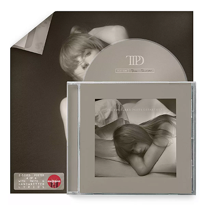 TAYLOR SWIFT: The Tortured Poets Department (Target Exclusive) + Bonus Track "The Bolter"