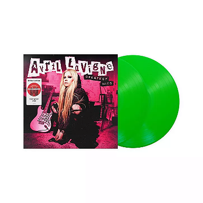AVRIL LAVIGNE: Greatest Hits (Target Exclusive) - LP 2x Neon Green