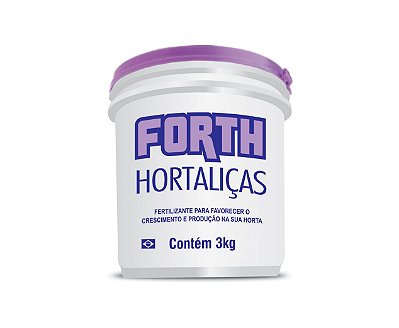 FERTILIZANTE FORTH HORTALIÇAS 3KG