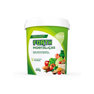 Fertilizante Forth Hortaliças Mineral Misto 400g