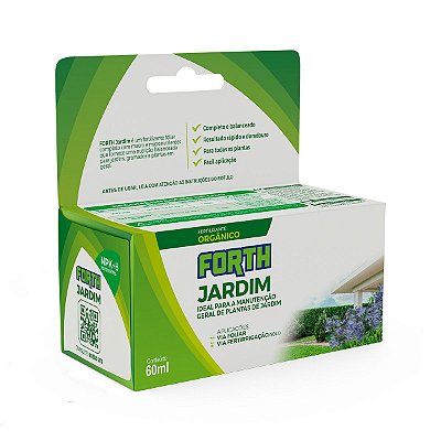 Fertilizante Forth Jardim Para Orgânicos Conc.  60ml