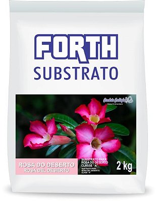 Fertilizante FORTH Substrato Rosa do Deserto 2kg