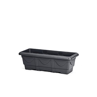 Vaso Jardineira Nutriplan Preto 50cm