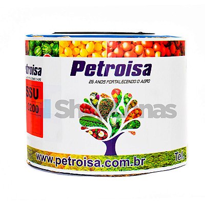 Mangueira de Irrigação Gotejamento 1000m Petroisa Jurussu 15x15cm