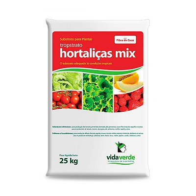 Tropstrato Hortaliças Mix Vida Verde 25kg