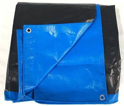 Lona Blackout Azul Preta SL300 Impermeável 8,5x4,5