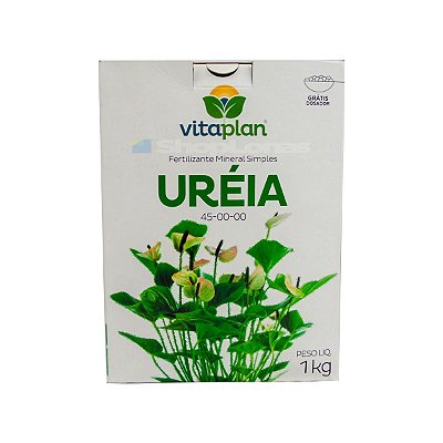 Fertilizante Mineral Simples Uréia 45-00-00 Vitaplan 1kg