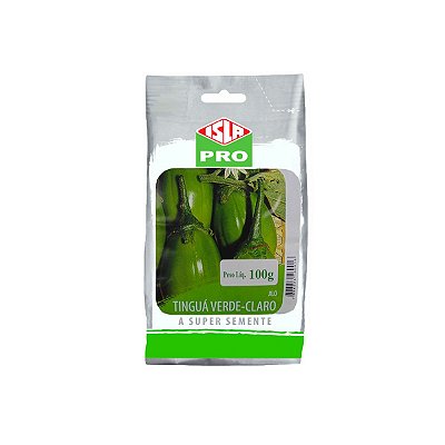 Super Semente Jilo Tingua Verde Claro Isla 100g