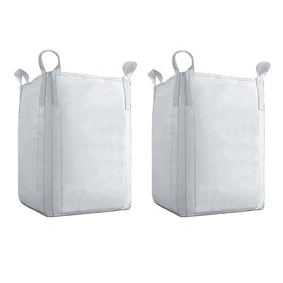 2 Saco Big Bag Material Resistente 1000kg C1 95x95x150