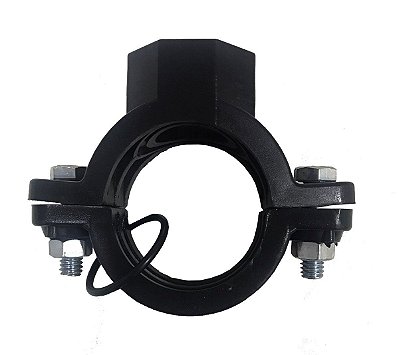 Kit 50 un Colar de tomada pvc 50mm x 3/4" para irrigação