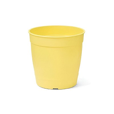 Vaso n 3,5 amarelo aquarela + Prato n 1,2 amarelo- 10 un
