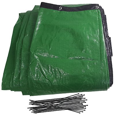 Tela Verde 100% De Privacidade E Proteção - 1,50x20m