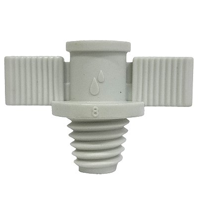 Conector Rosca Macho 3/8"F Engate-Cinza - Pacote Com 1.000
