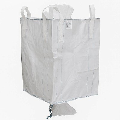 100 Un Big Bag Com Válvula 1000Kg Boca Aberta