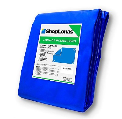 Lona Multiuso 6x5,5 300 Micras Prot. UV Impermeável