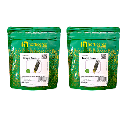 200g Semente Cebolinha Japonesa Tokyo Kuro Ano Todo Horticeres