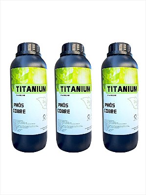 Fungicida E Bactericida Titanium Phós Cobre 3 Litros