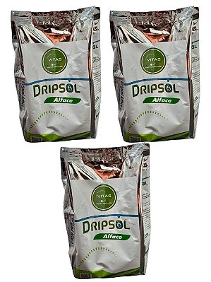Adubo Fertilizante Dripsol Alface Folhosa 08-09-34 - 2,250kg