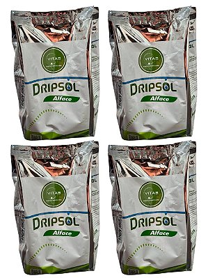 Adubo Fertilizante Dripsol Alface Folhosa 08-09-34 - 3kg