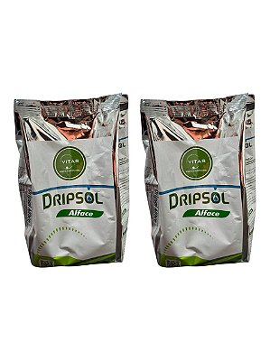 Adubo Fertilizante Dripsol Alface Folhosa 08-09-34 - 1,5kg