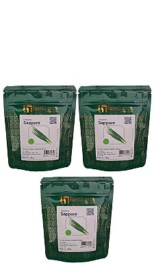 Semente Cebolinha Sappore 100g Horticeres 3 Pacotes