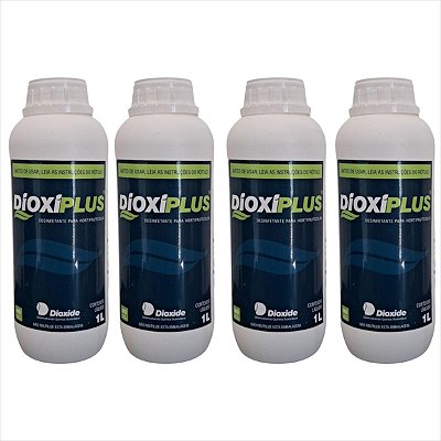 Dioxiplus Sanitizante Controle De Fungos Bactérias 4 Litros