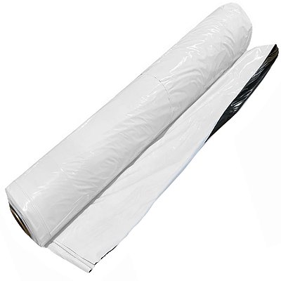 Lona para Silagem 8X10 M Preto E Branco Nortene Silo Grão Anti UV