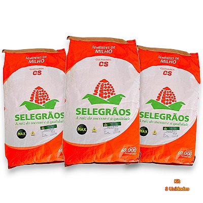 Milho Verde CS 3663 18kg - Resistente Pragas Comuns