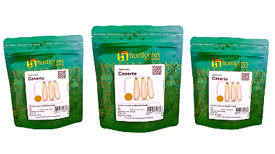 3 Unid. Sementes De Abóbrinha Italiana Caserta 100G Horticeres