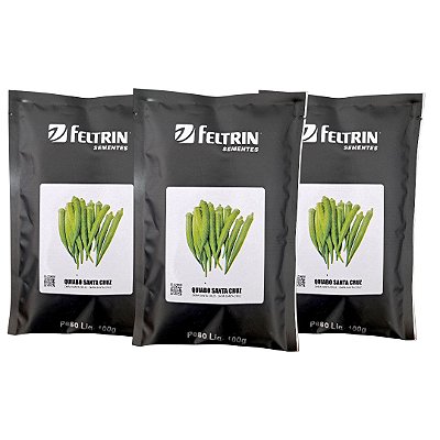 Semente Quiabo Santa Cruz 47 300G Feltrin